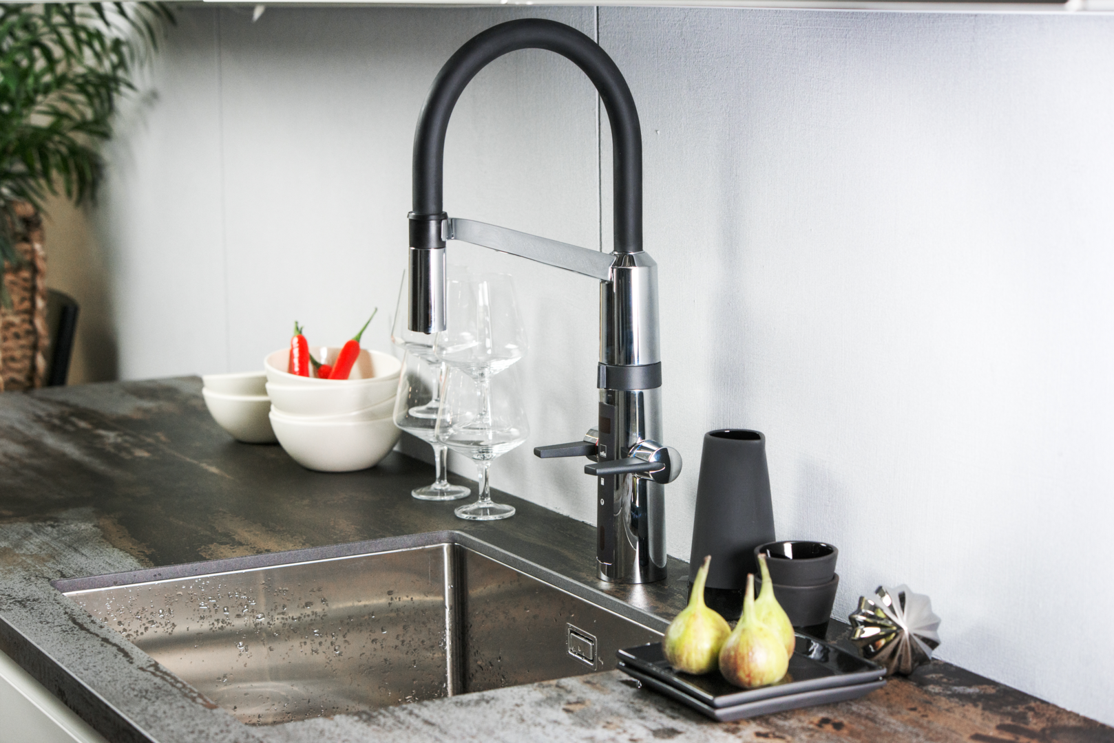 Oras Optima SemiPro - Kitchen faucet, 230/5 V