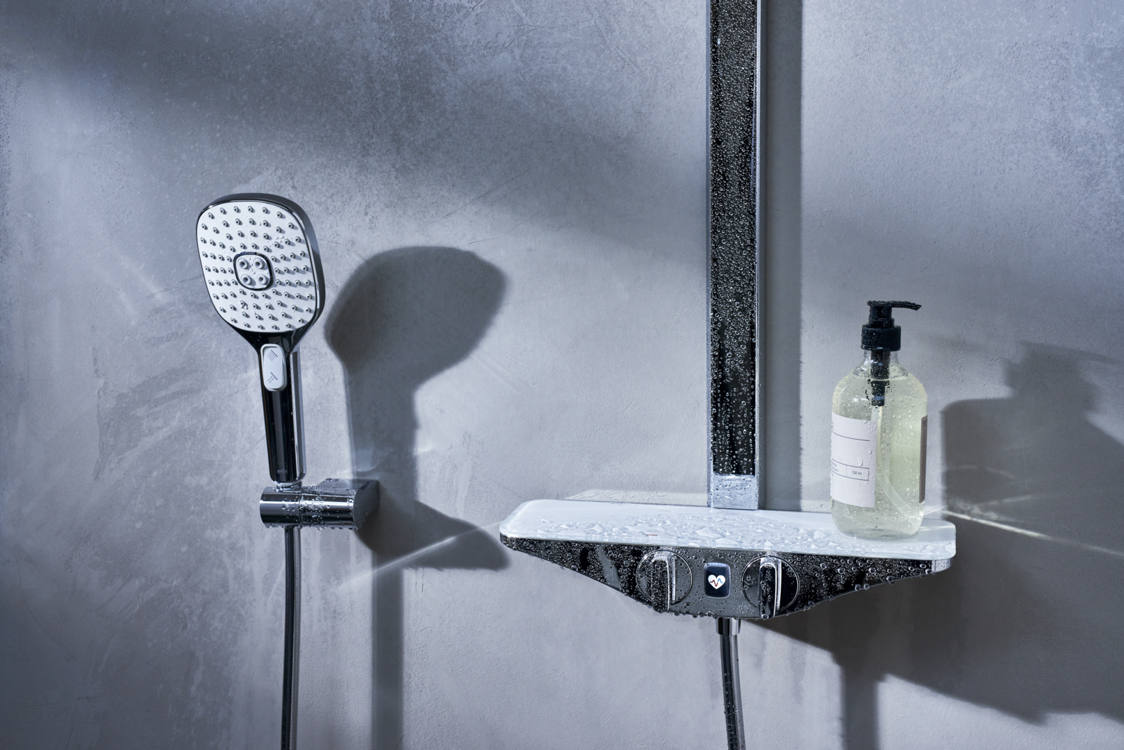 Oras Esteta Wellfit - Shower system, 6 V, Bluetooth