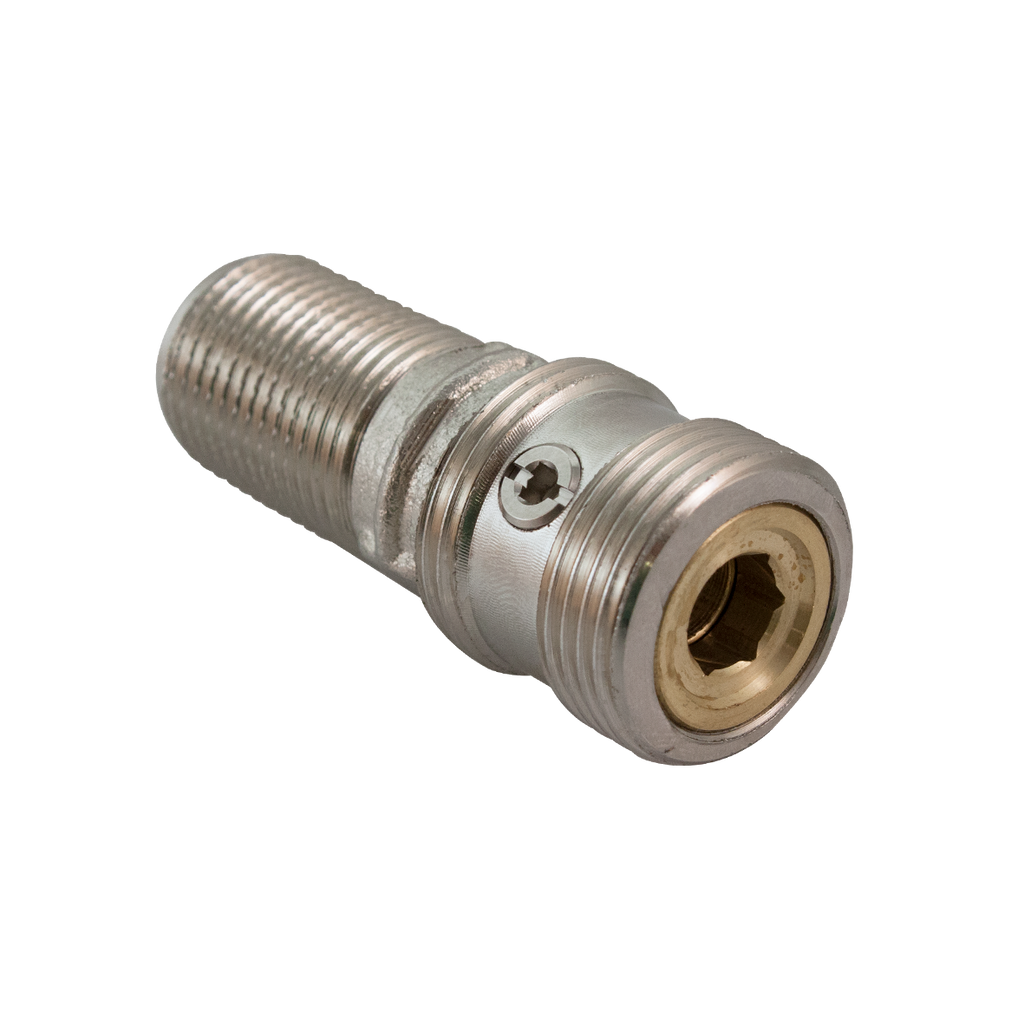 Oras - Straight coupling with stop valve, G3/4xG1/2