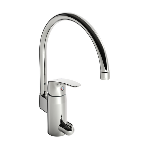 Oras Safira - Kitchen faucet with dishwasher valve 1039F