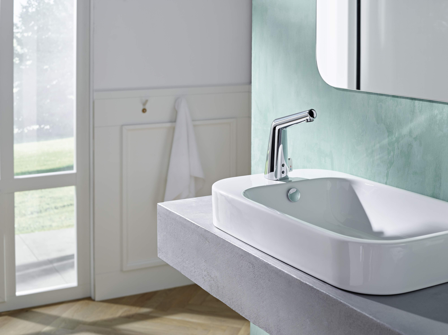 Oras Inspera - Washbasin faucet, 230/9 V, Bluetooth