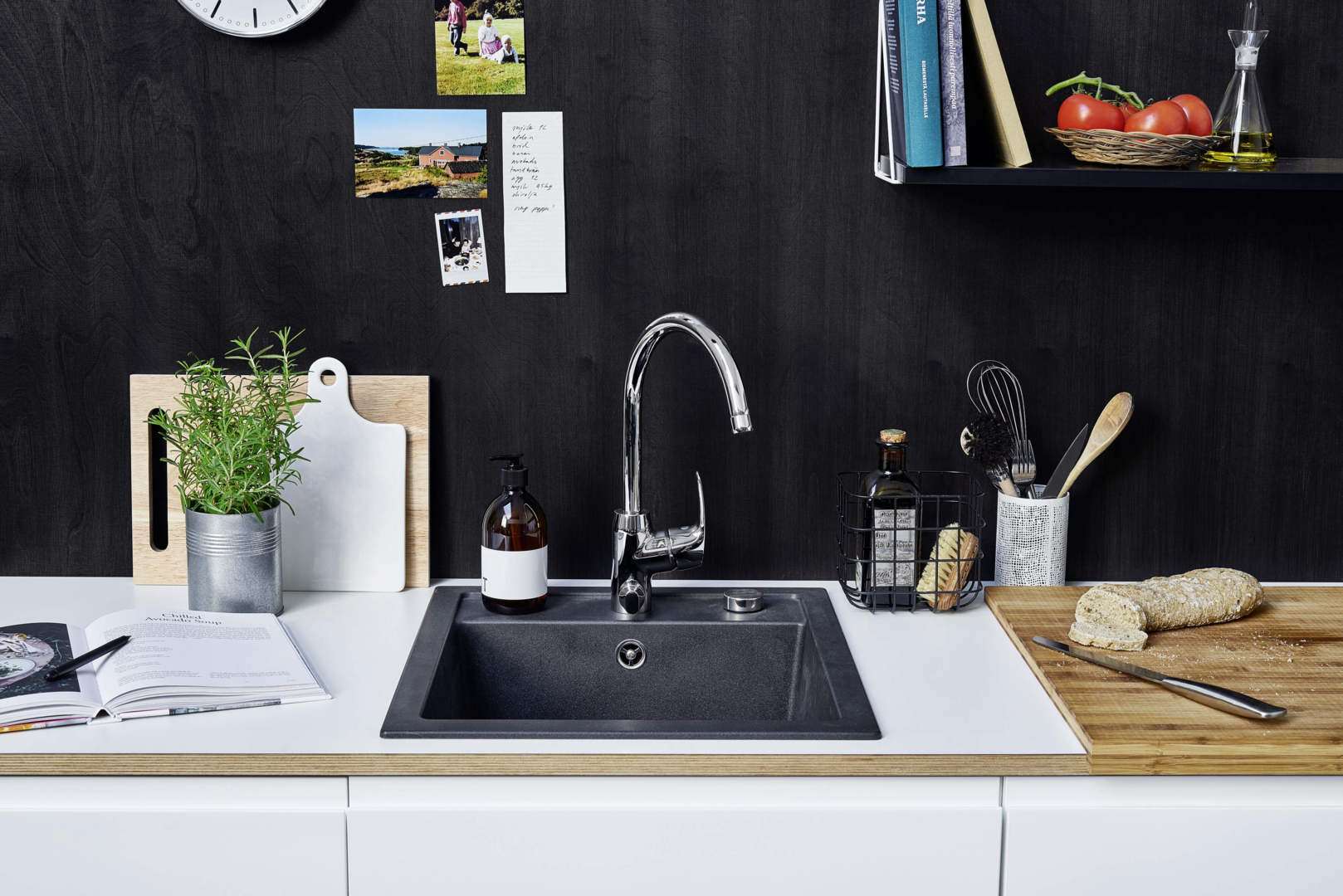 Oras Optima SemiPro - Kitchen faucet with dishwasher valve, 230/5 V