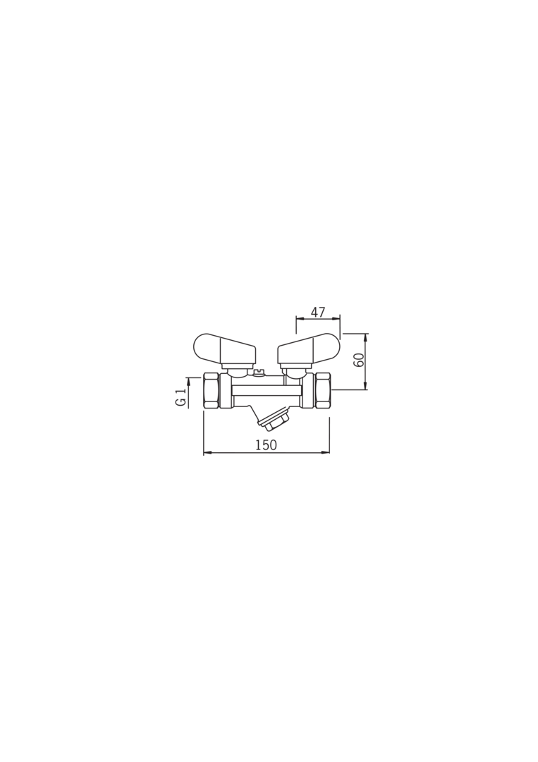 Oras - Filling valve, DN25