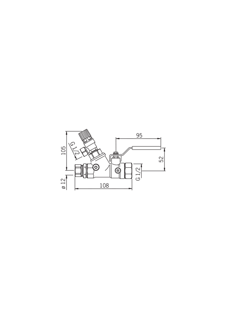 Oras - Feed valve, DN15