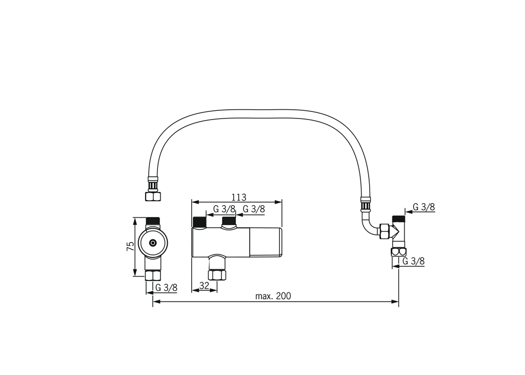 Oras Minimat - Safety thermostat 200400