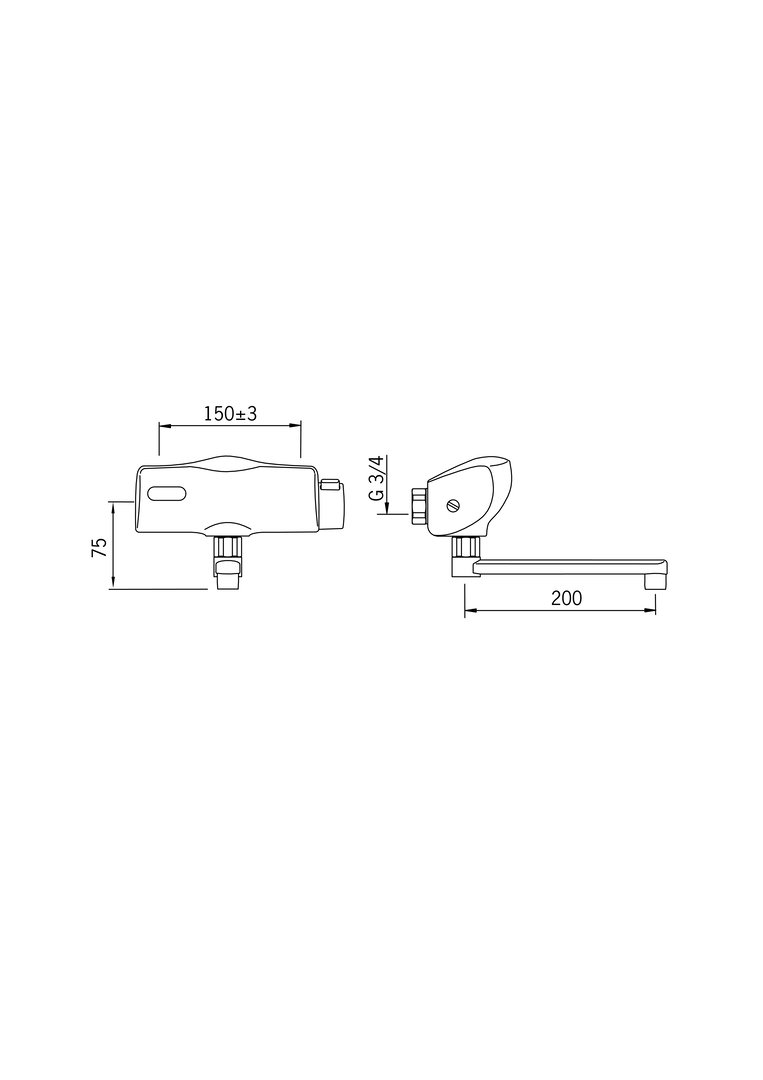 Oras Electra - Washbasin faucet, 6 V 6179