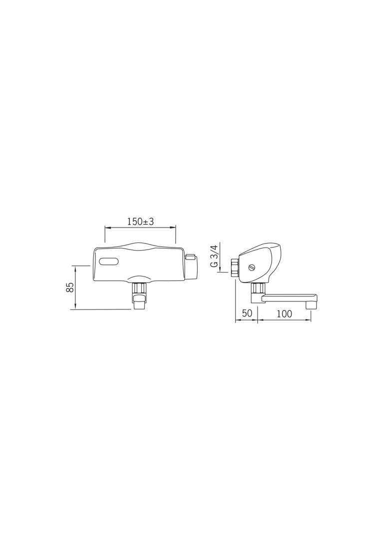 Oras Electra - Washbasin faucet, 6 V 6172