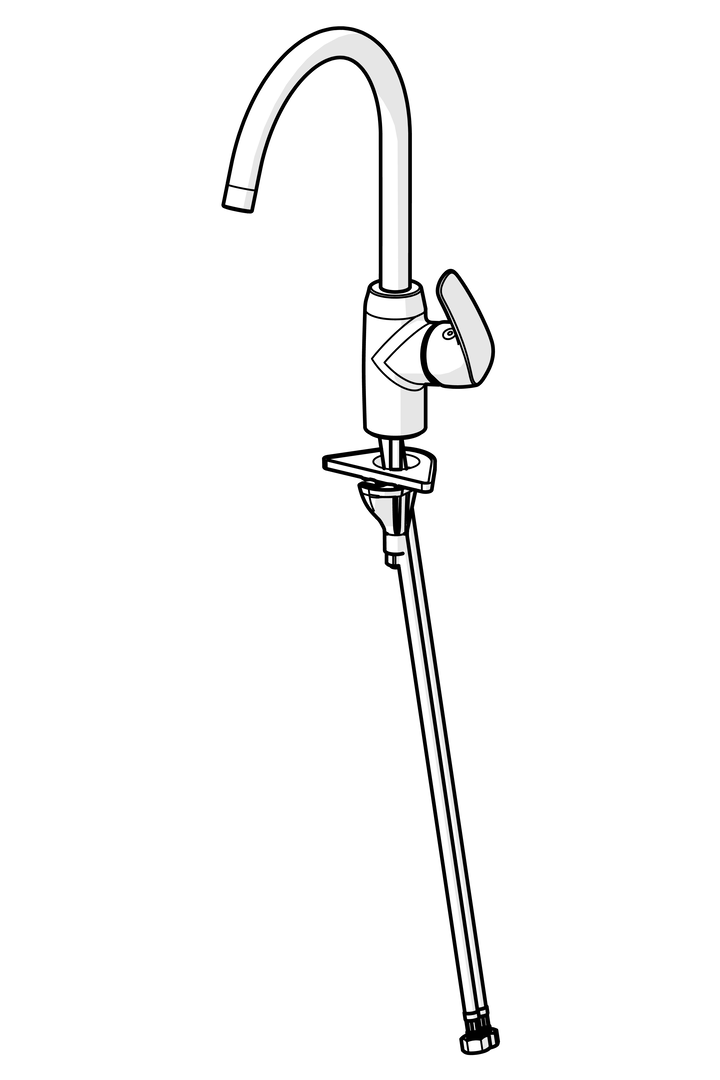 Oras Safira - Kitchen faucet 1028F