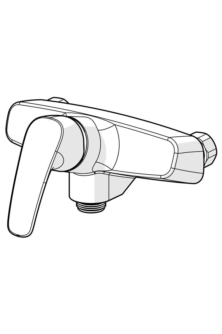 Oras Safira - Shower faucet, 160cc