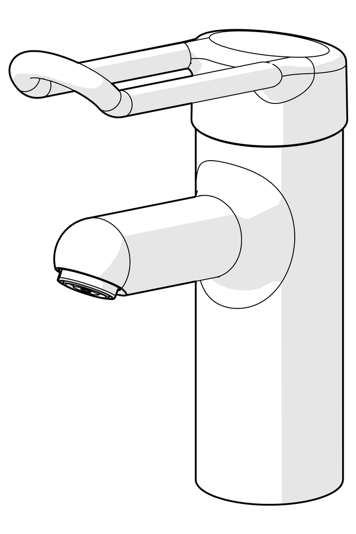 Oras Medipro Protec - Washbasin faucet 5510B