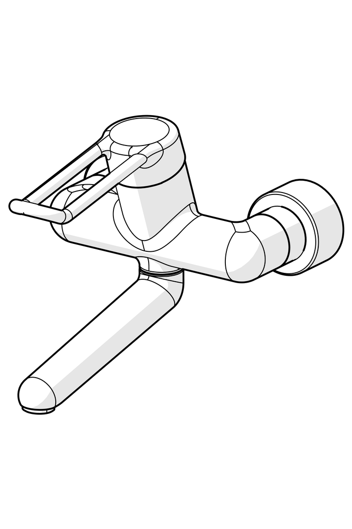 Oras Medipro Protec - Washbasin faucet 5526B