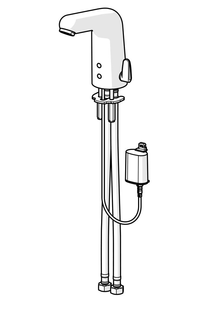 Oras Medipro Protec - Washbasin faucet, 6 V, Bluetooth 5551F