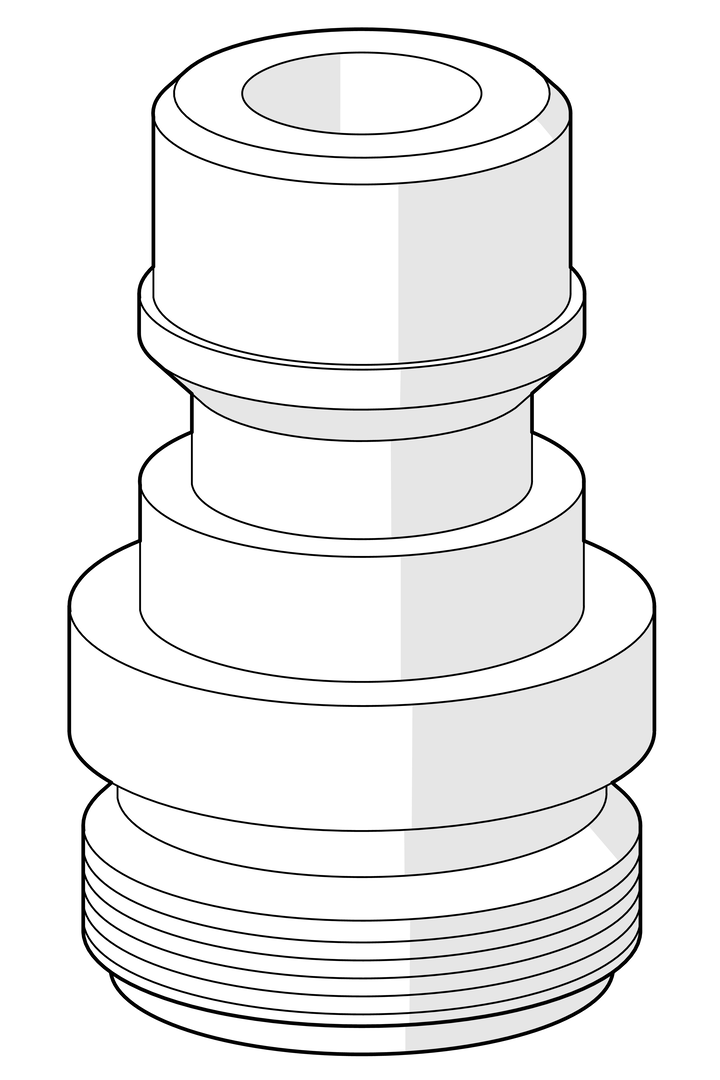 Oras - Connector nipple, G1/2