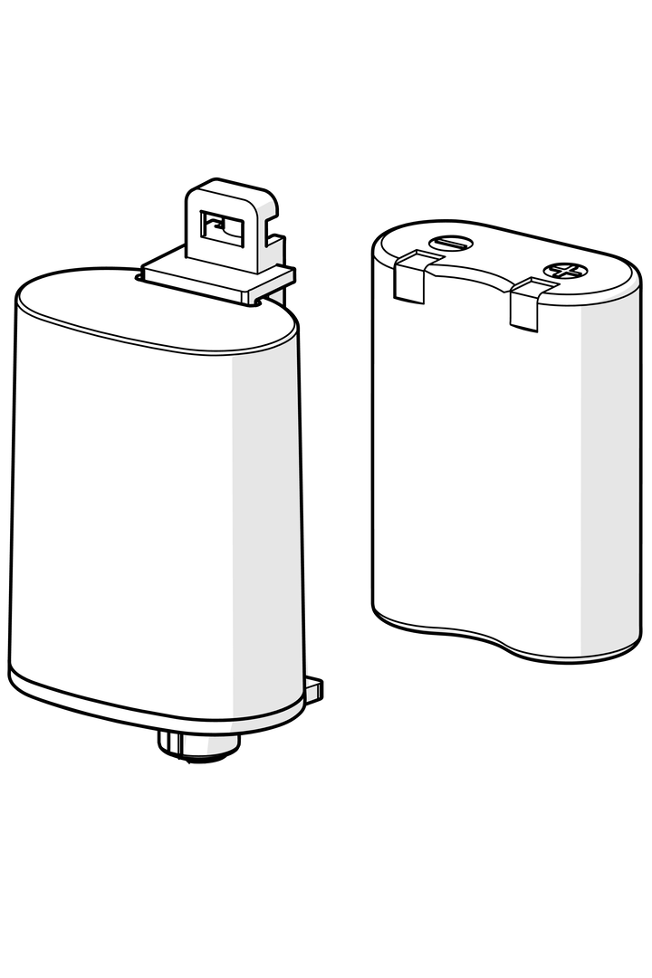 Oras - Battery casing, 2CR5 6 V