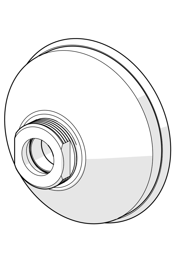 Oras - Installation coupling pair, G3/4-D12