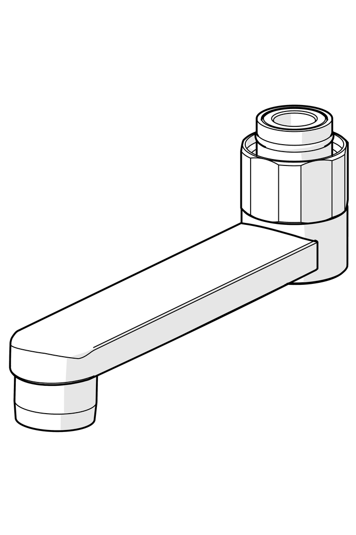 Oras - Swivel spout, L=100