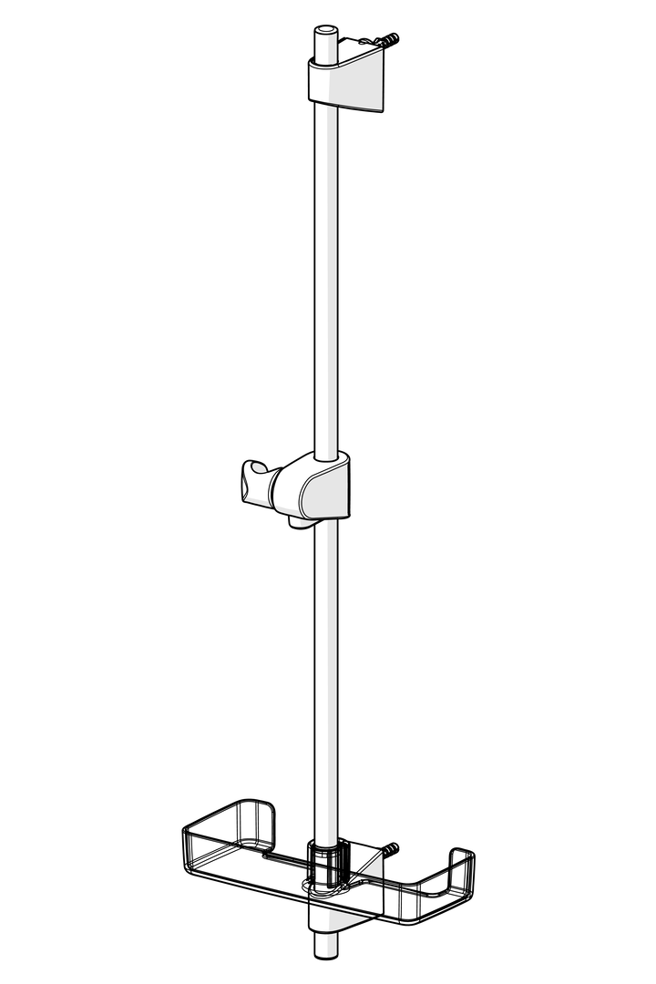 Oras Apollo - Shower rail 254600