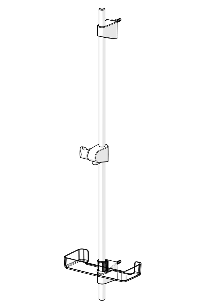 Oras Apollo - Shower rail 254900