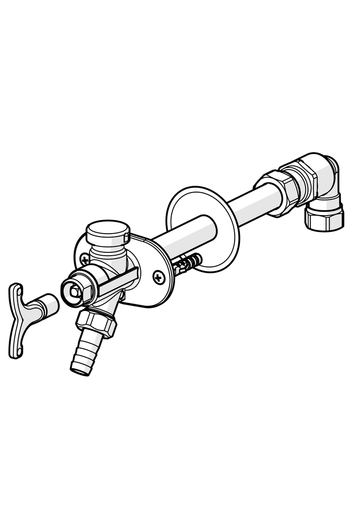 Oras - Garden valve, DN15 431015
