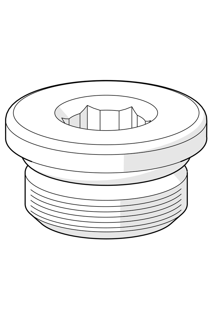 Oras - Hexagonal plug, G1/2