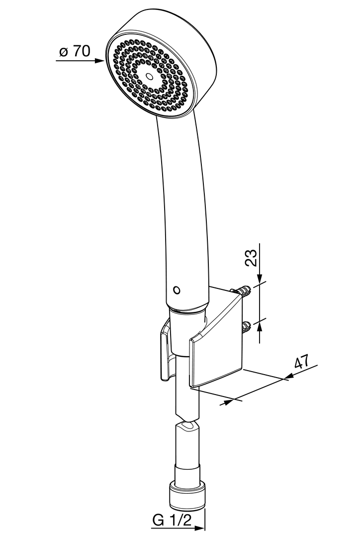 Oras Apollo - Hand shower set 532