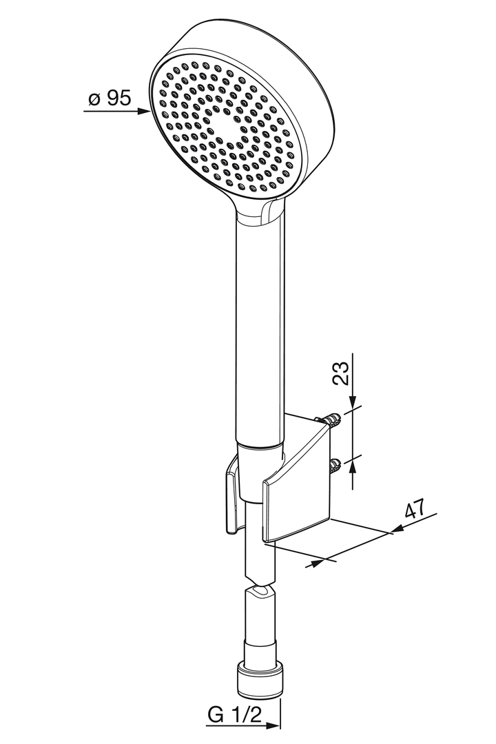 Oras Apollo - Hand shower set 533