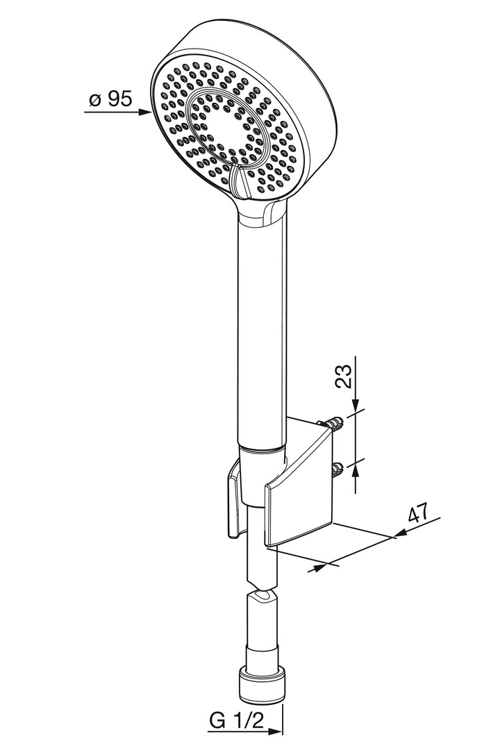 Oras Apollo - Hand shower set 534