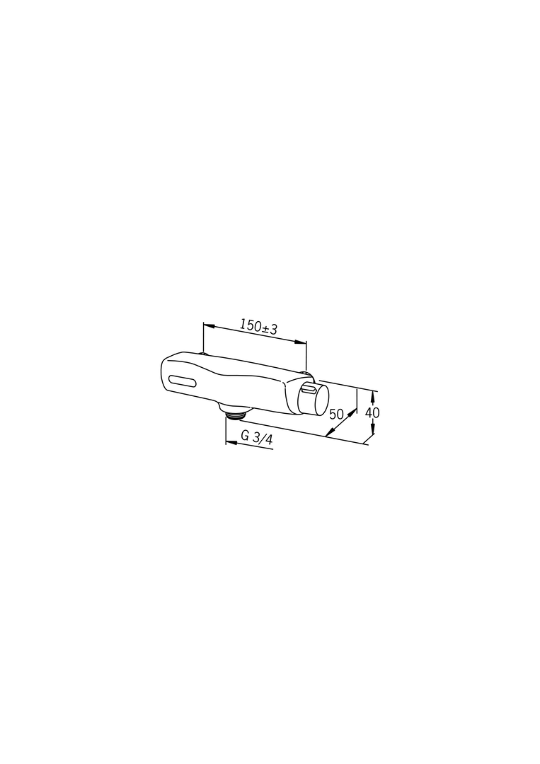 Oras Electra - Shower faucet, 6 V