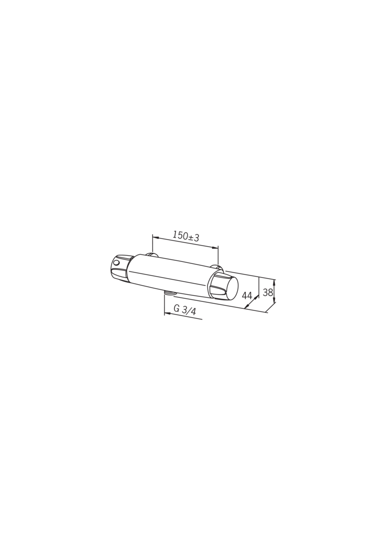 Oras Nova - Shower faucet 7471