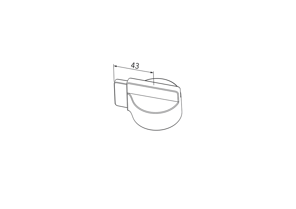 Oras Oramix - Assist handle 201044