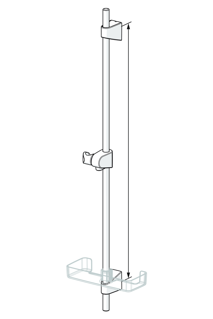 Oras Apollo - Shower rail 254900