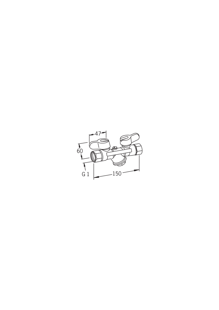 Oras - Filling valve, DN25