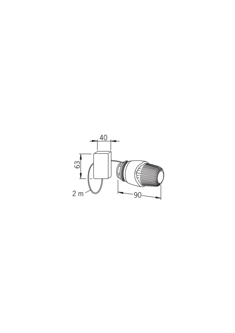 Oras Stabila - Remote sensor, L=2 m