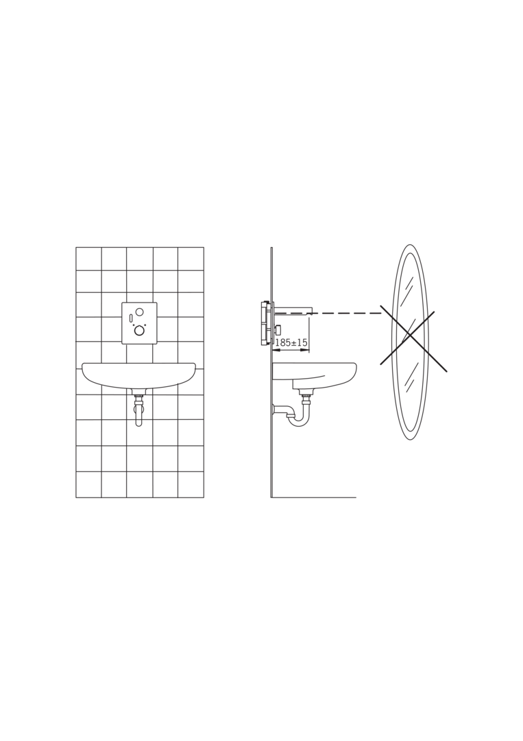 Oras Electra - Cover part for washbasin faucet, 6 V