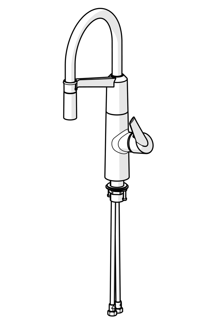 Oras Optima SemiPro - Kitchen faucet