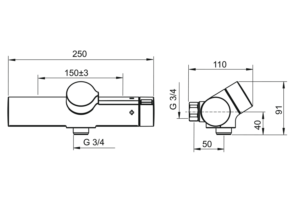 Oras Oramix - Shower faucet 7261