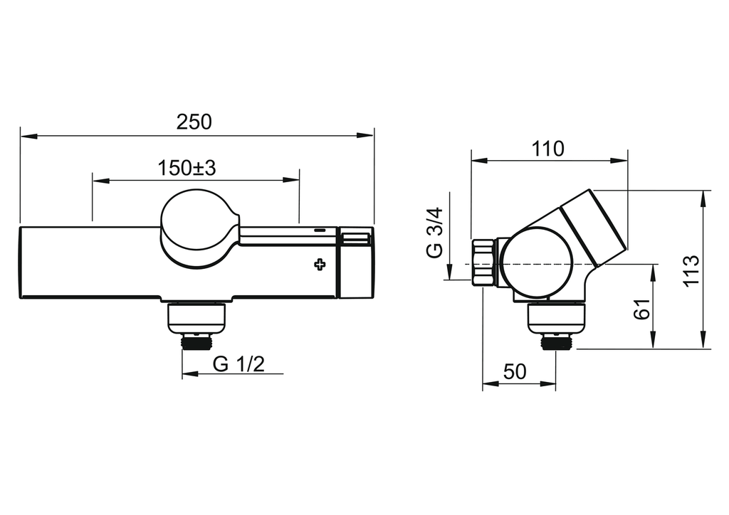 Oras Oramix - Shower faucet 7264