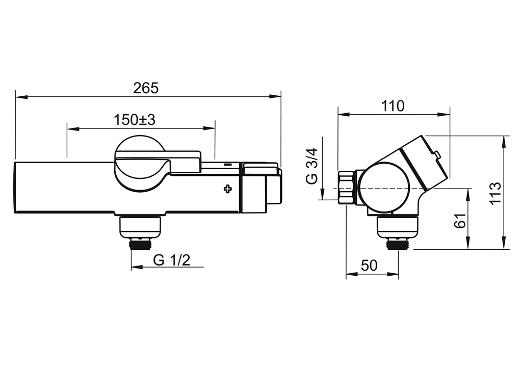 Oras Oramix - Shower faucet 7267