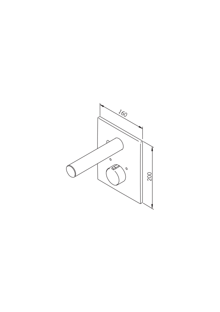 Oras Electra - Cover part for washbasin faucet, 6 V