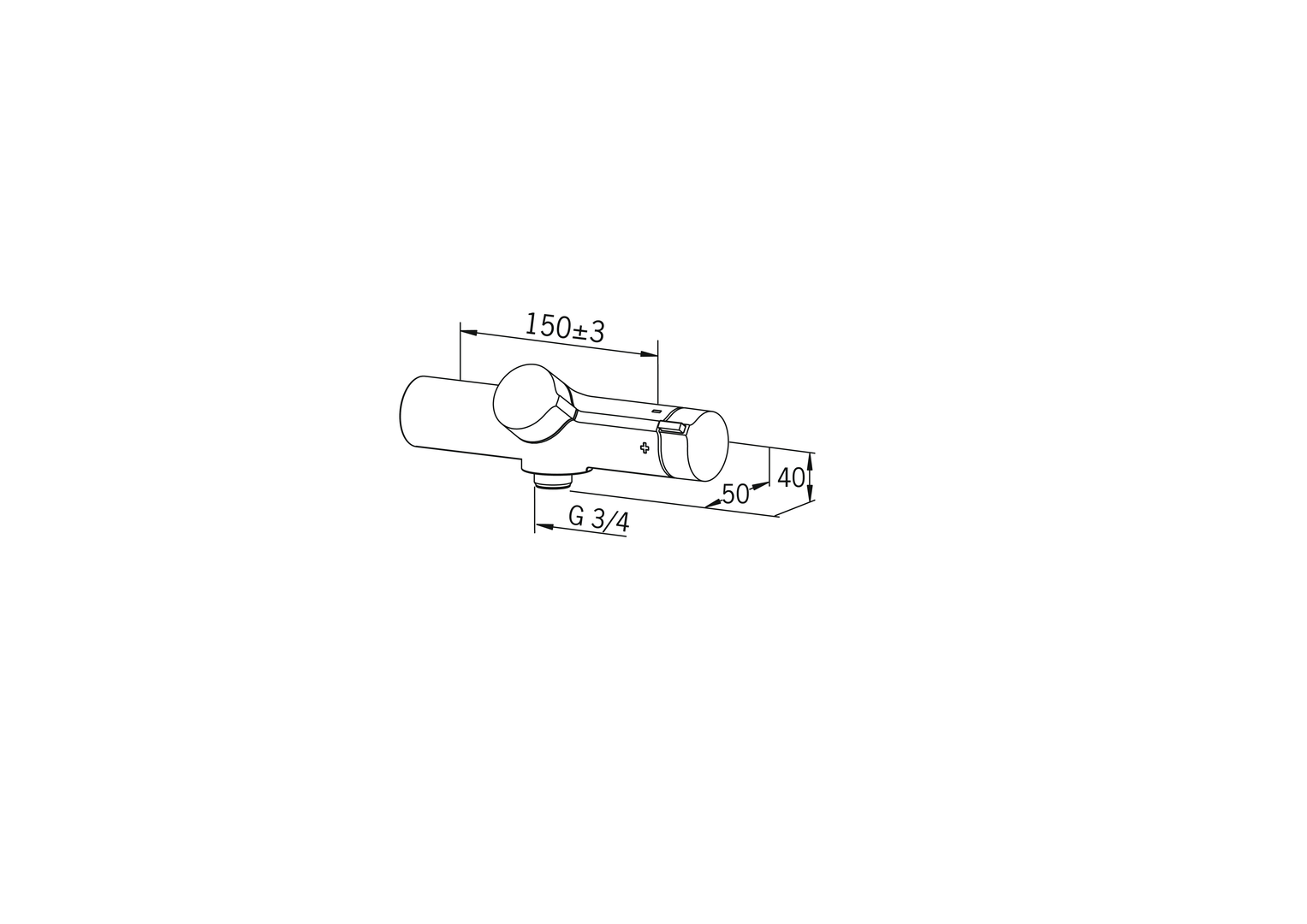 Oras Oramix - Shower faucet 7261