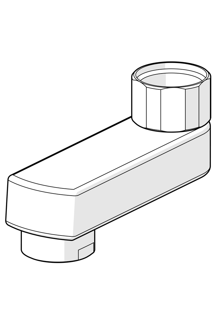 Oras - Fixed spout, L=75