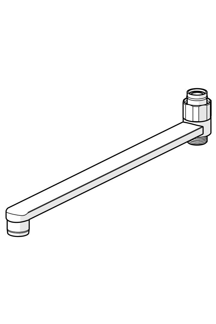 Oras - Swivel spout with ejector, L=300