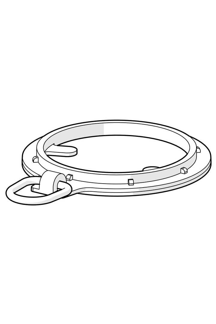 Oras - Washer with chain holder
