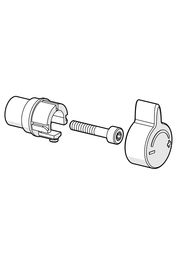 Oras - Temperature control handle, L=15
