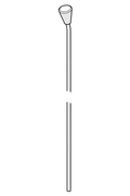 Oras - Pop-up operating rod, L=380