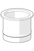 Oras - Spacer sleeve, 18/20.6