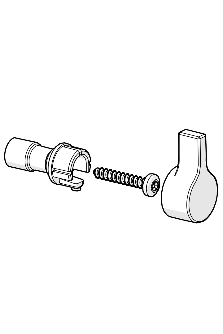 ALESSI Sense by Oras - Temperature control handle