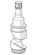 Oras - Temperature adjustment spindle