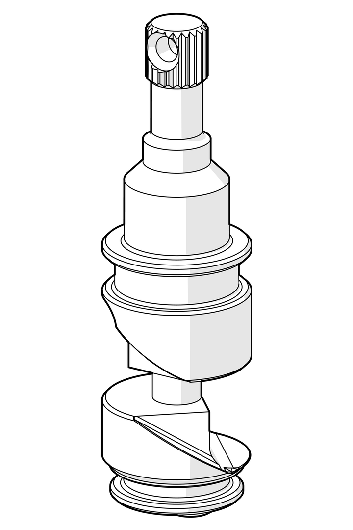 Oras - Temperature adjustment spindle