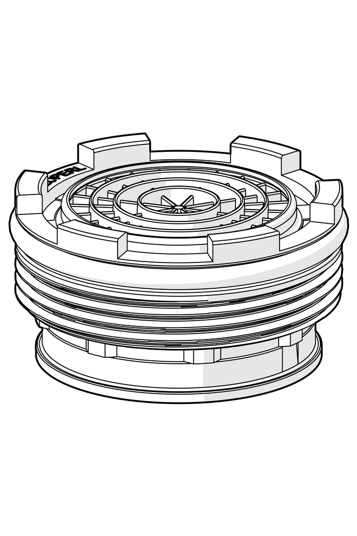 Oras - Aerator and key, M21.5x1 HC B